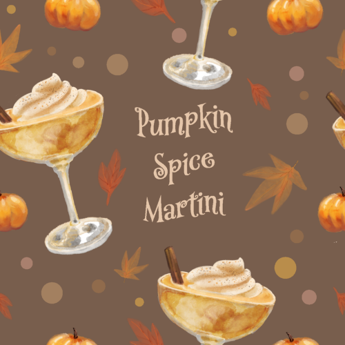 Pumpkin Spice Martini Brown