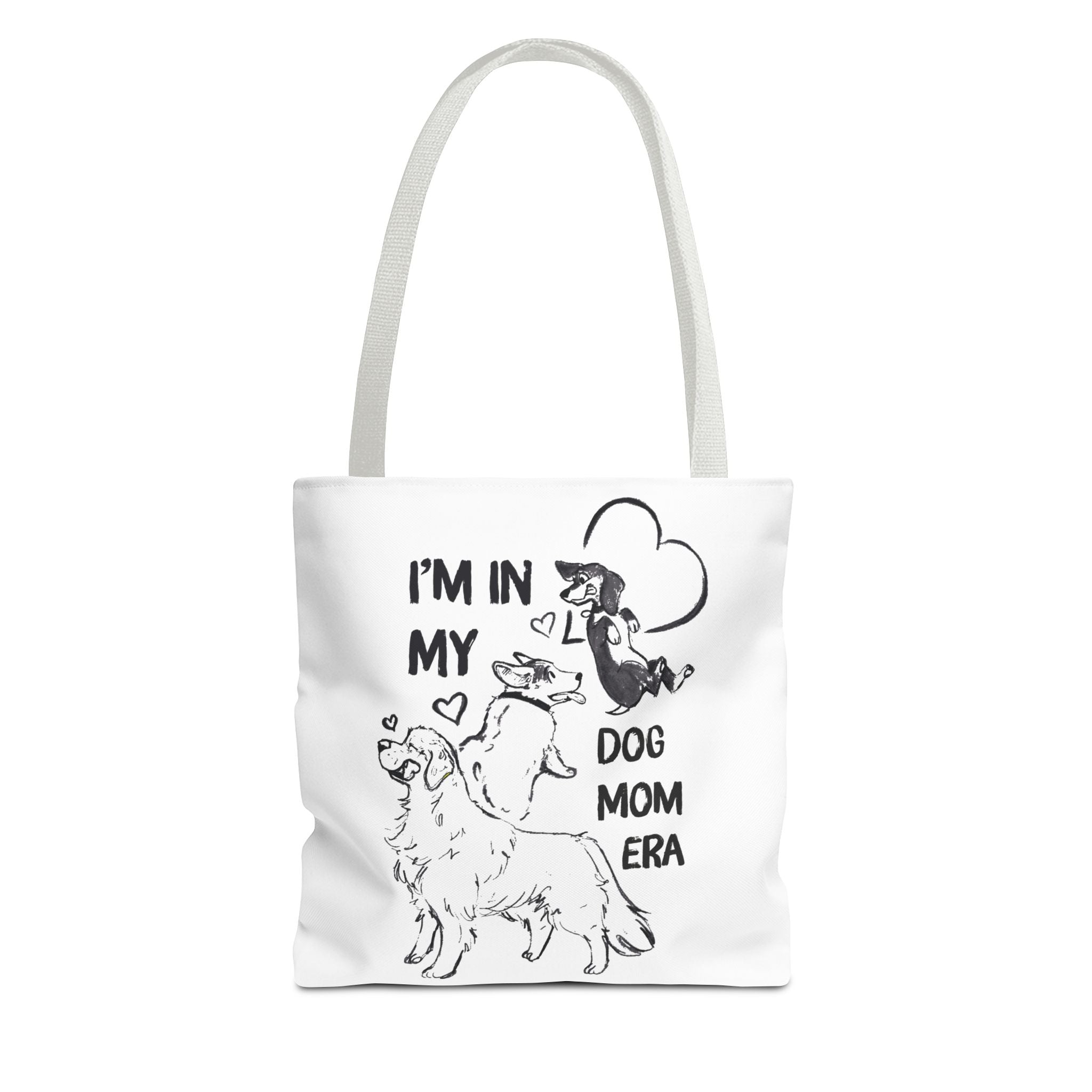 Dog Mom Era Tote Bag – Cute Puppy Tote for Dog Mom | Dog Lover Gift