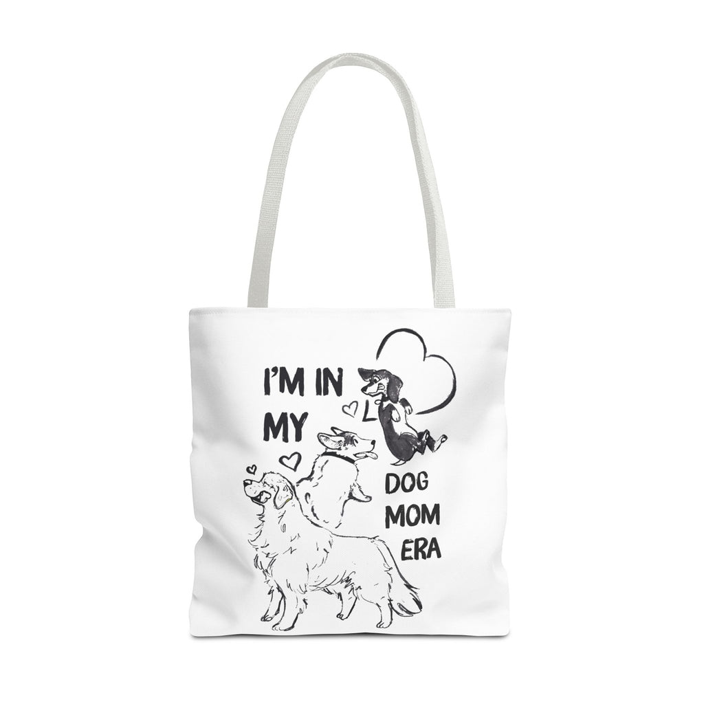 Dog Mom Era Tote Bag – Cute Puppy Tote for Dog Mom | Dog Lover Gift