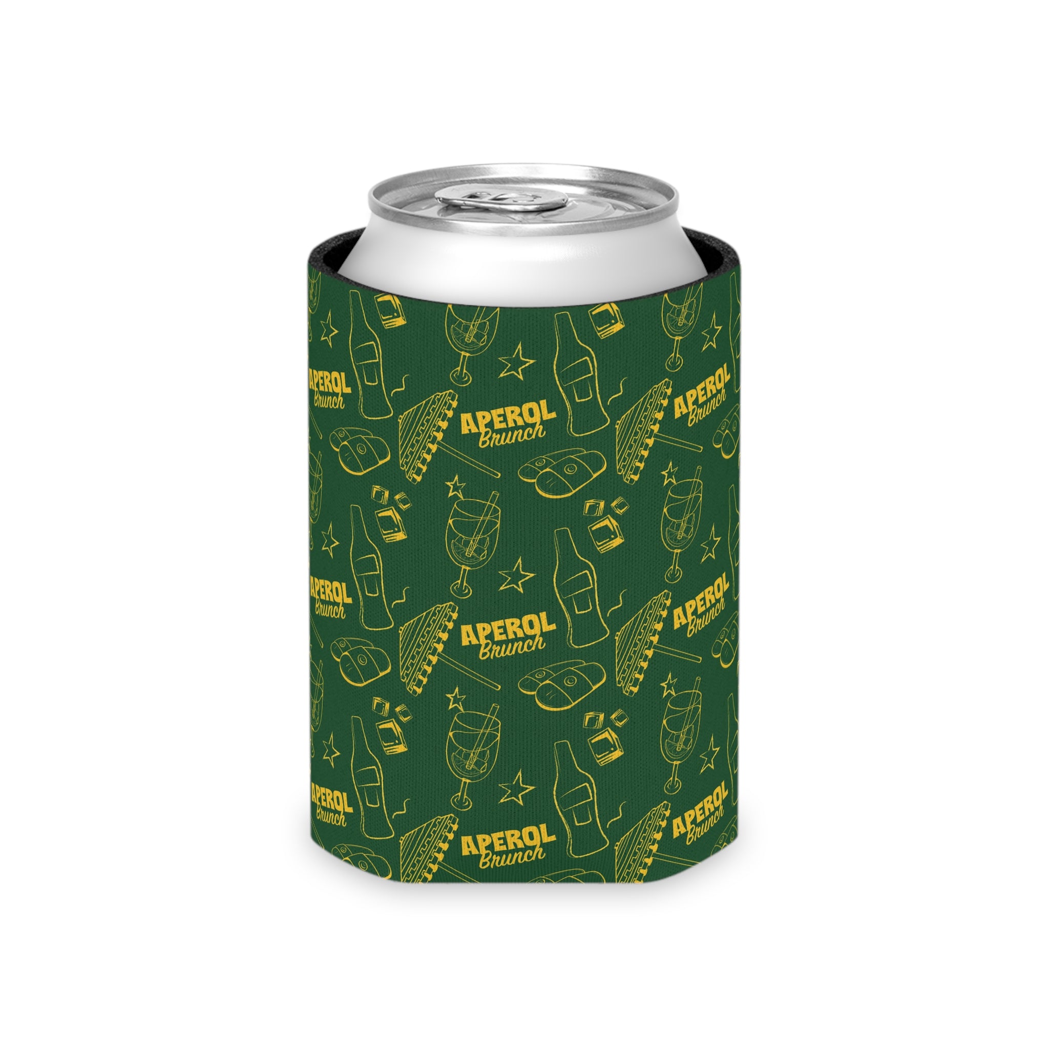 Aperol Brunch Can Cooler - Green Aperol Inspired Design