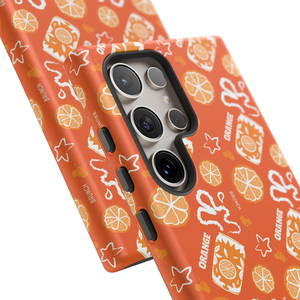 Orange Brunch Tough Phone Case – Orange Aperol Inspired Design