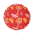 Aperol Spritz 11" Round Balloon – Aperol Red Collection Inspired Design