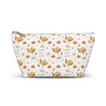 Pumpkin Spice Martini Accessory Pouch — White Pumpkin Collection Inspired Design