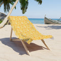 Lemon Brunch Beach Towel – Aperol Inspired Summer Towel