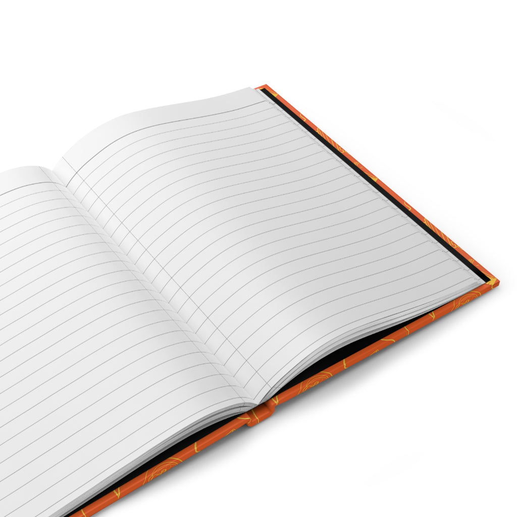 Aperol Brunch Hardcover Journal – Orange Aperol Inspired Design