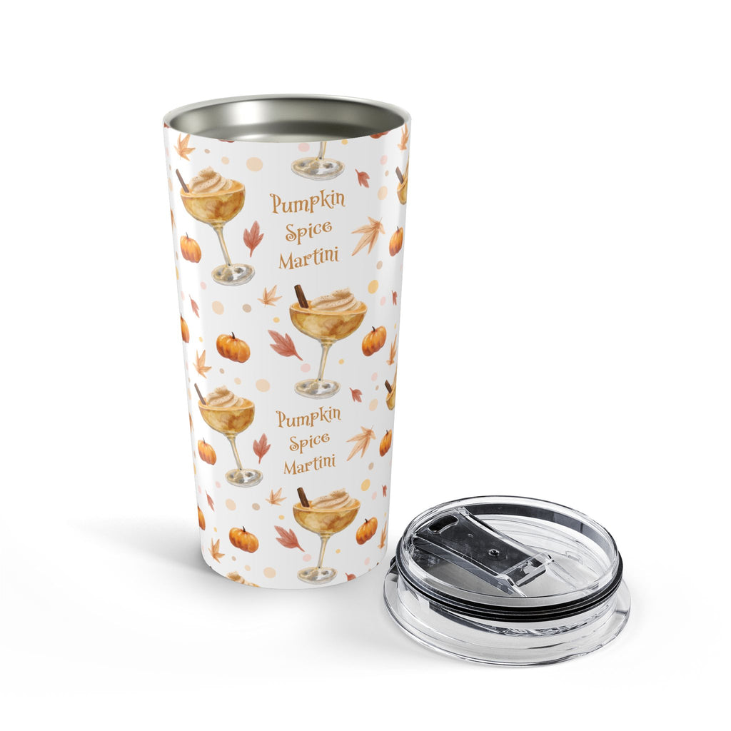 Pumpkin Spice Martini 20oz Tumbler — White Pumpkin Collection Inspired Design