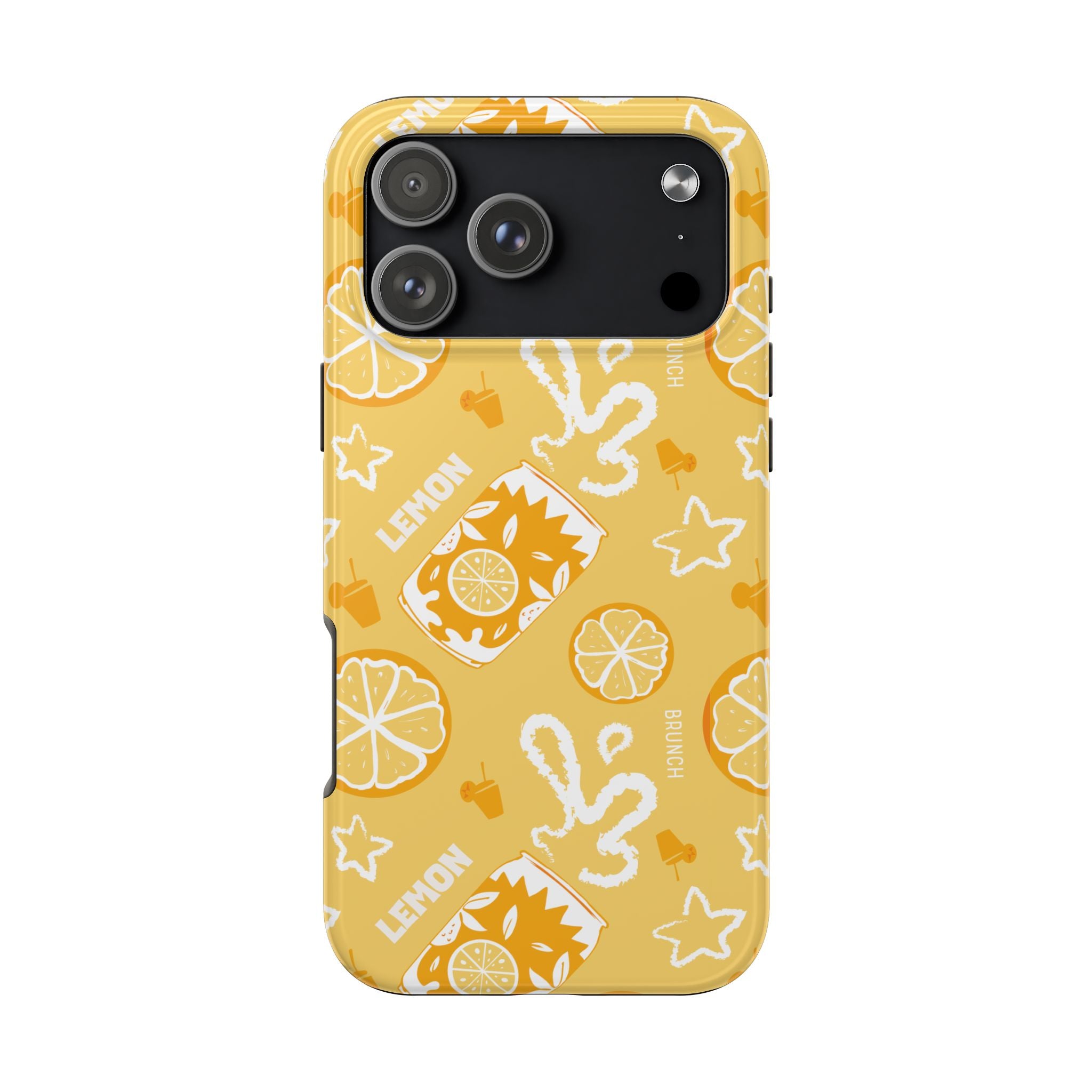 Lemon Brunch Tough Phone Case — Citrus Summer Pattern