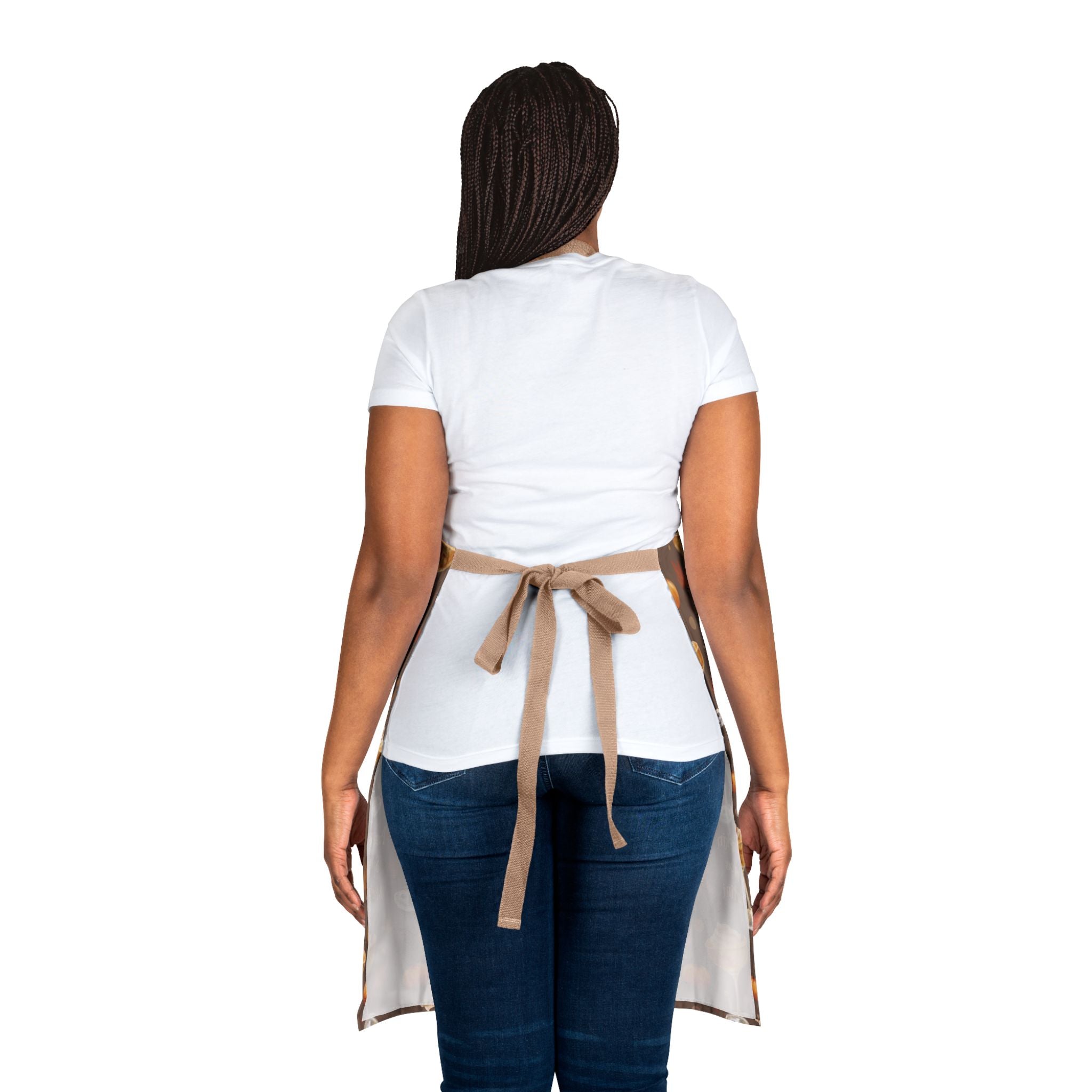 Pumpkin Spice Martini Apron — Brown Pumpkin Collection Inspired Design