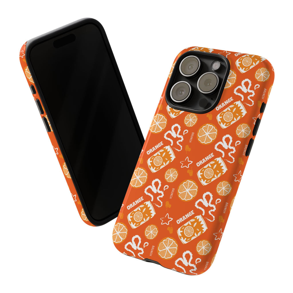 Orange Brunch Tough Phone Case – Orange Aperol Inspired Design