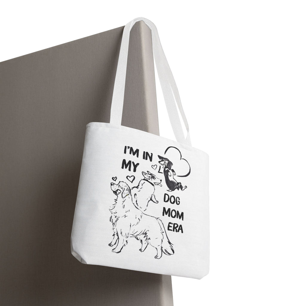 Dog Mom Era Tote Bag – Cute Puppy Tote for Dog Mom | Dog Lover Gift