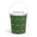 Aperol Brunch Ice Bucket with Tongs — Green Brunch Inspired Design