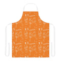 Cin Cin Apron — Orange Cin Cin Collection Inspired Design