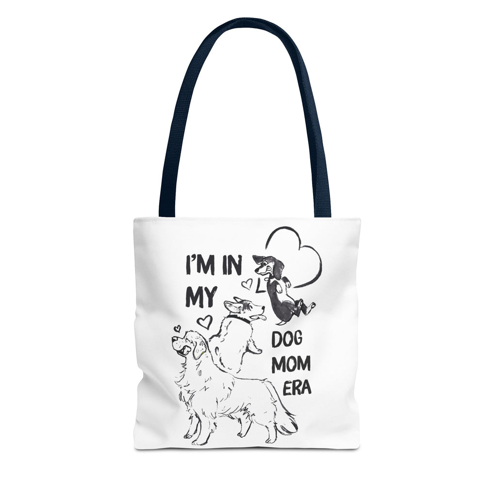 Dog Mom Era Tote Bag – Cute Puppy Tote for Dog Mom | Dog Lover Gift
