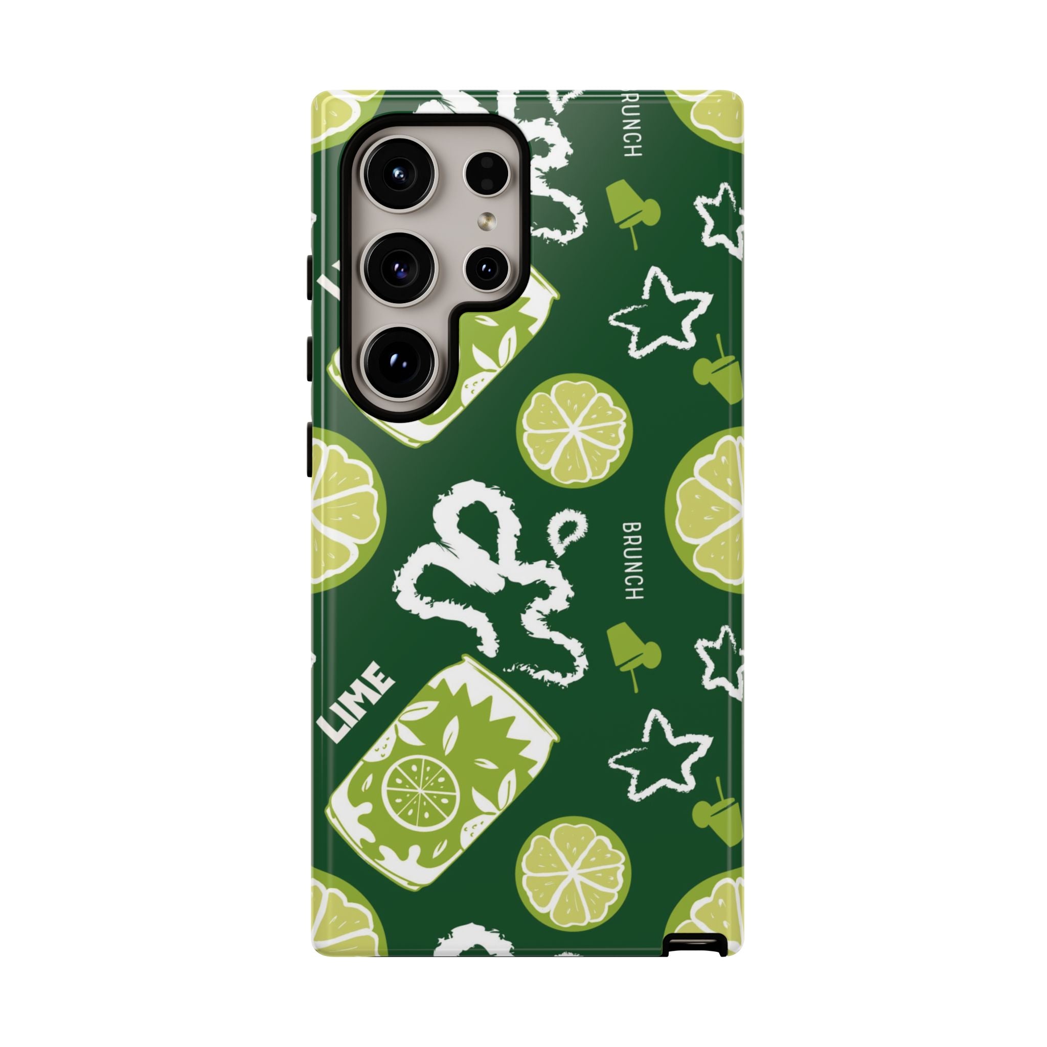 Lime Crush Tough Phone Case – Citrus Summer Vibes