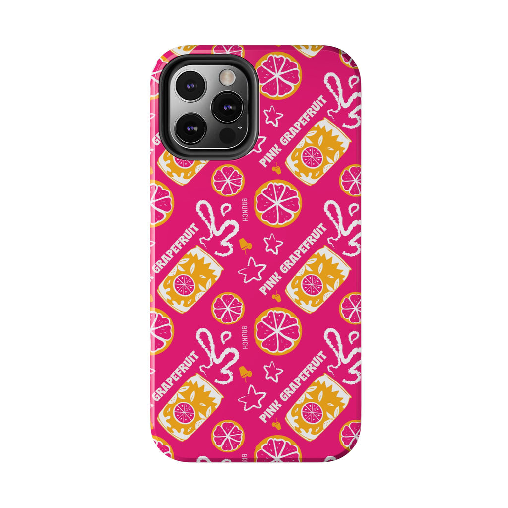 Pink Grapefruit Fruit CollectionTough Phone Case — Pink Aperol Inspired Design