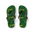 Aperol Spritz Flip Flops — Green Brunch Aperol Inspired Design