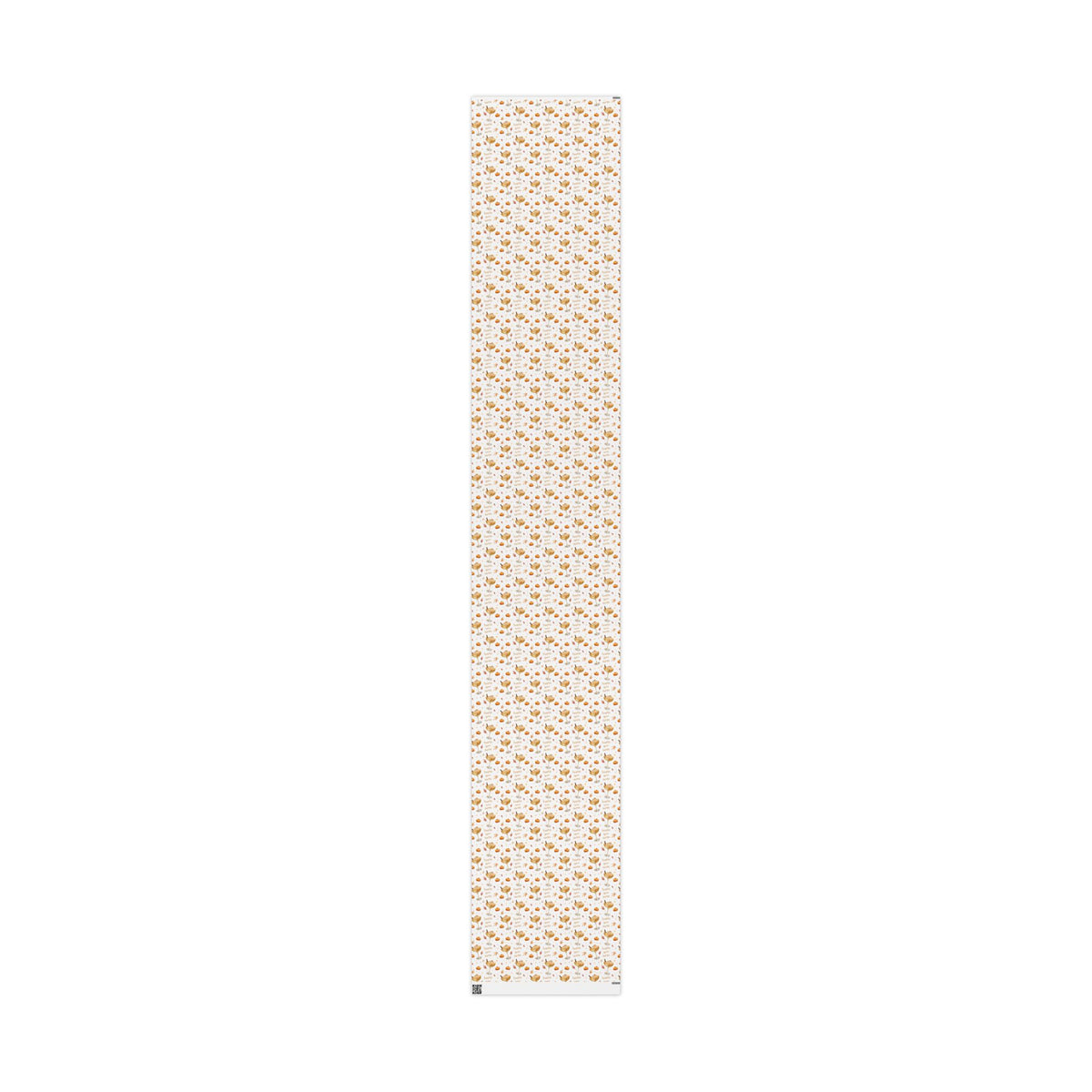 Pumpkin Spice Martini Wrapping Paper Roll – White Pumpkin Collection Inspired Design