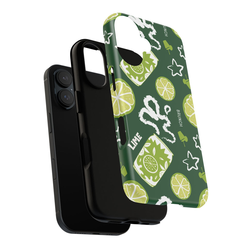 Lime Crush Tough Phone Case – Citrus Summer Vibes