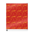 Aperol Brunch Peel Wrapping Paper Roll — Red Brunch Collection Inspired Design