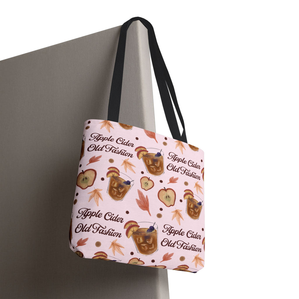 Apple Cider Old Fashioned Tote Bag — Light Pink Apple Cider Collection Inspired Design