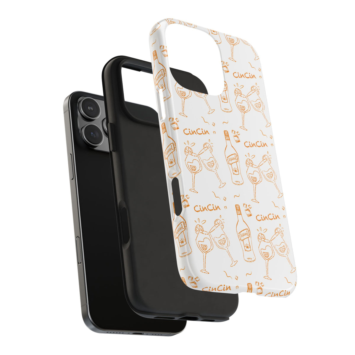 Cin Cin Spritz Tough Phone Case — White Cin Cin Brunch Collection Inspired Design