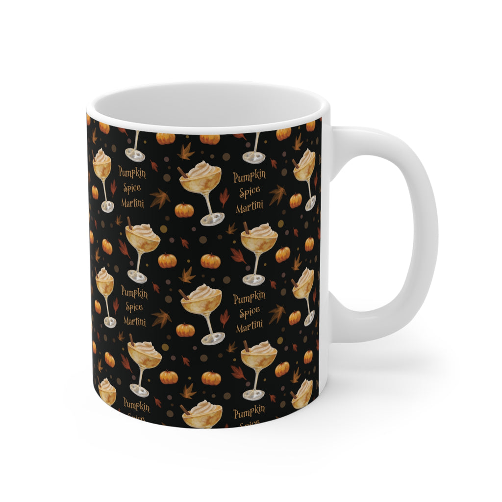 Pumpkin Spice Martini 11oz Mug — Black Pumpkin Collection Inspired Design