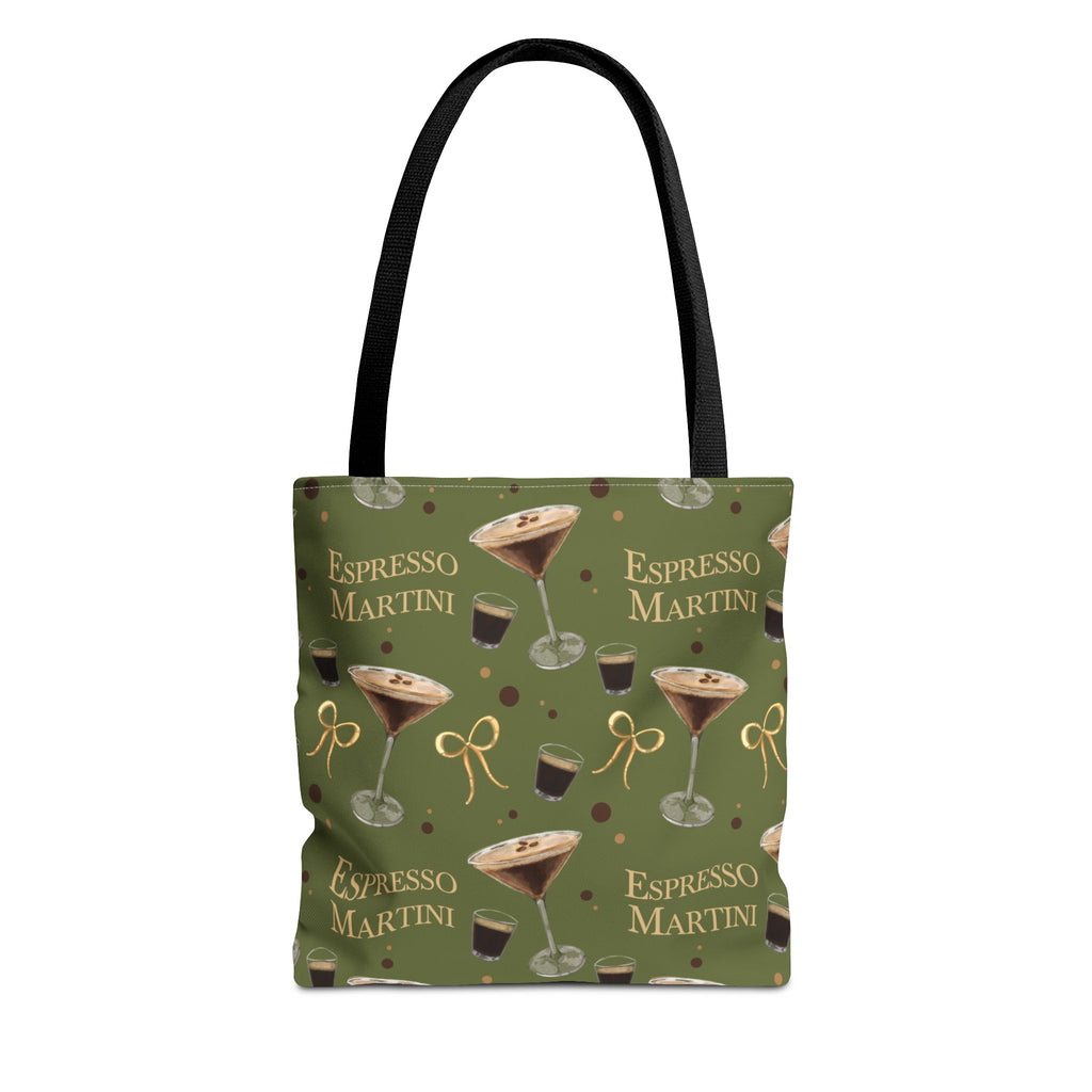 Espresso Martini Tote Bag — Olive Green Espresso Collection Inspired Design