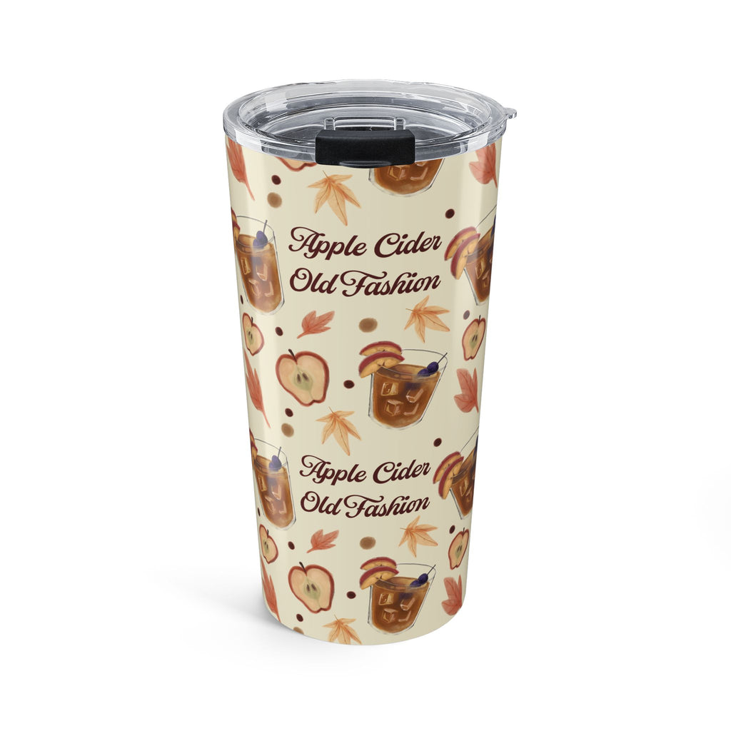 Apple Cider Old Fashioned 20oz Tumbler — Beige Apple Cider Collection Inspired Design