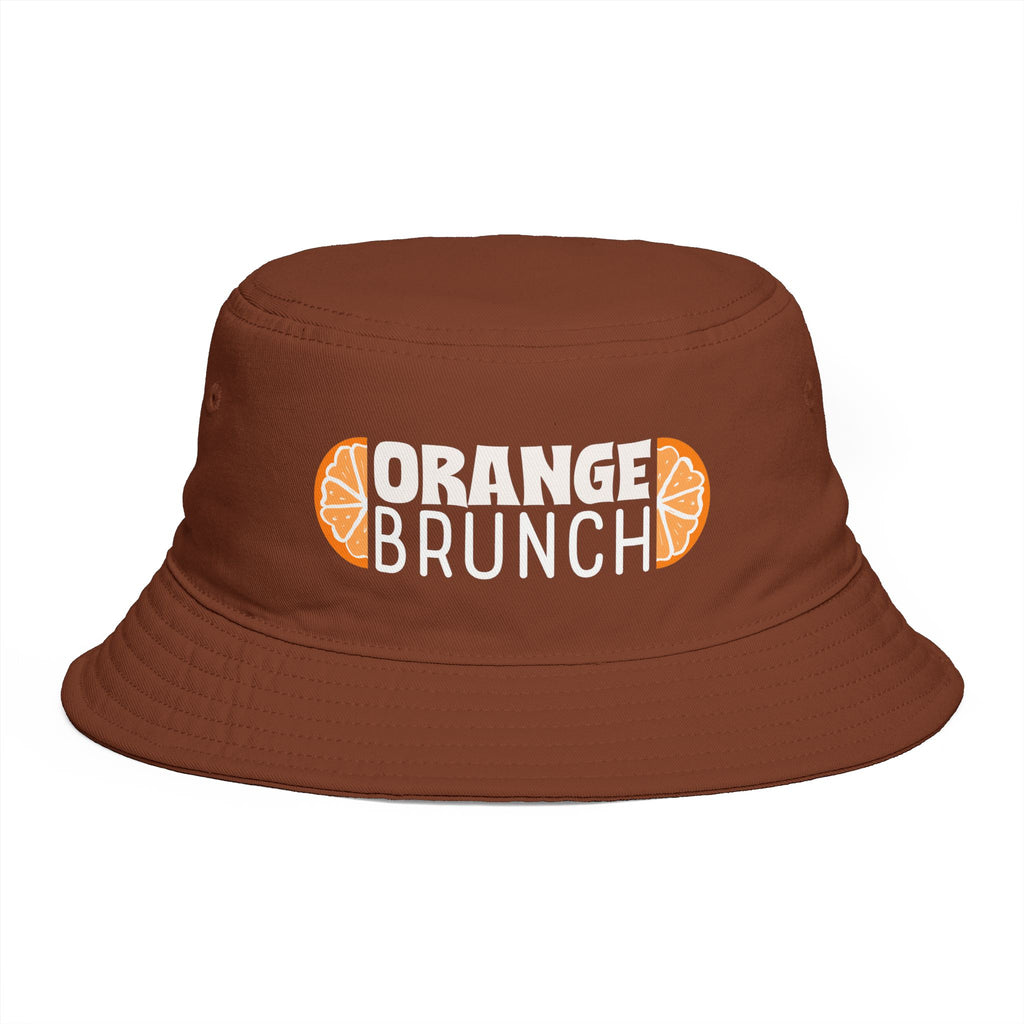 Orange Brunch Bucket Hat – Citrus Summer Vibes