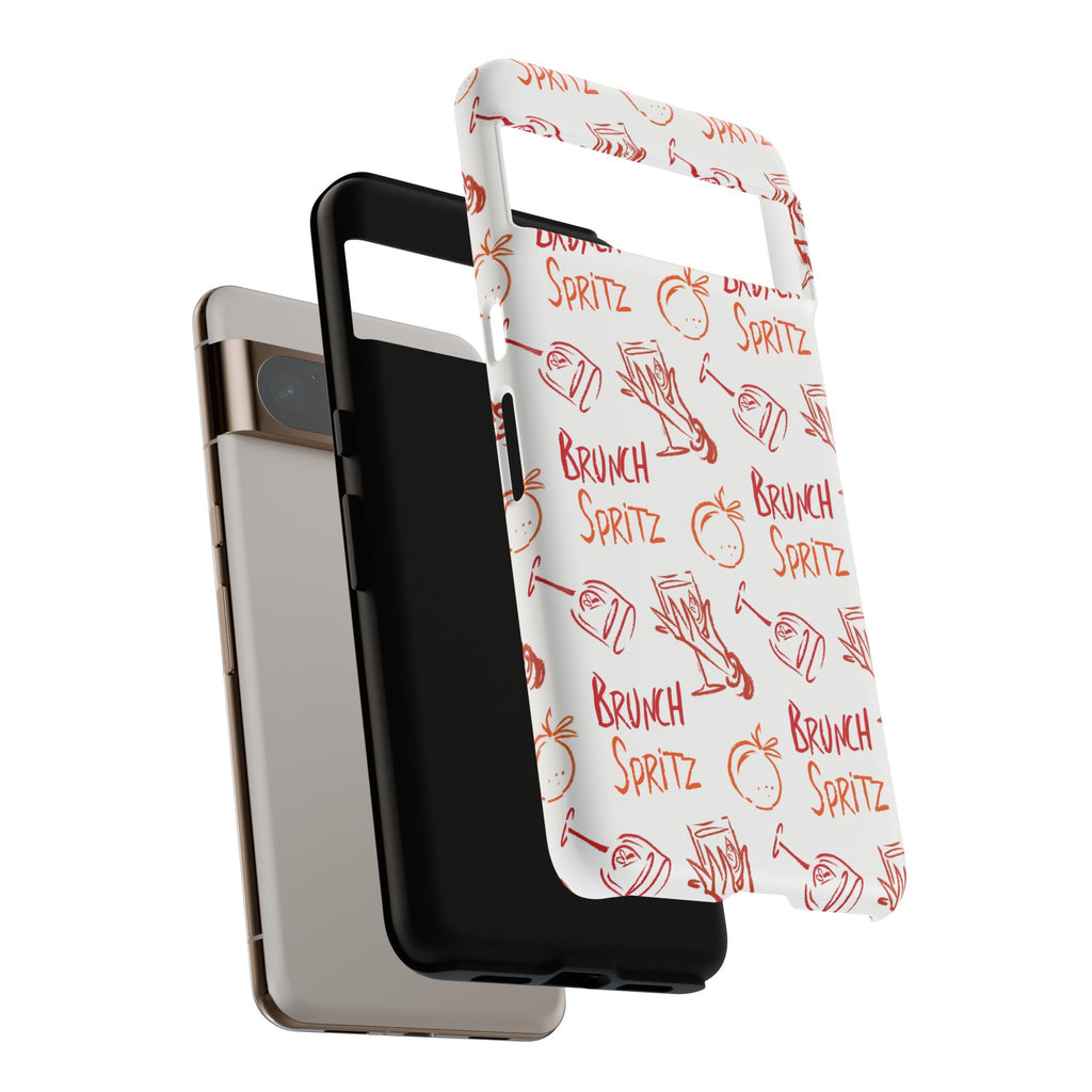 Brunch Spritz Phone Case — Red & Orange Aperol Inspired Design