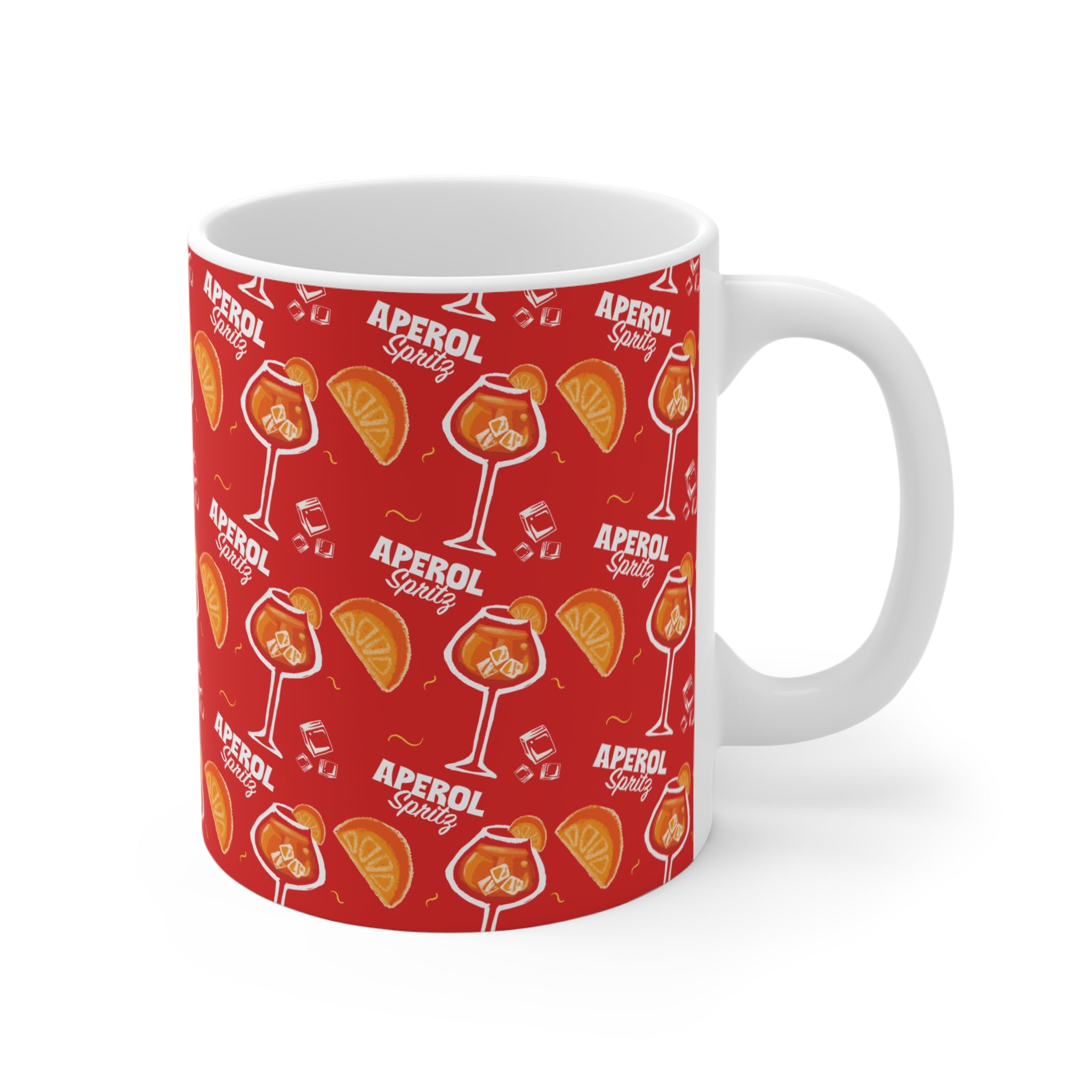 Aperol Spritz 11oz Coffee Mug — Aperol Red Collection Inspired Design