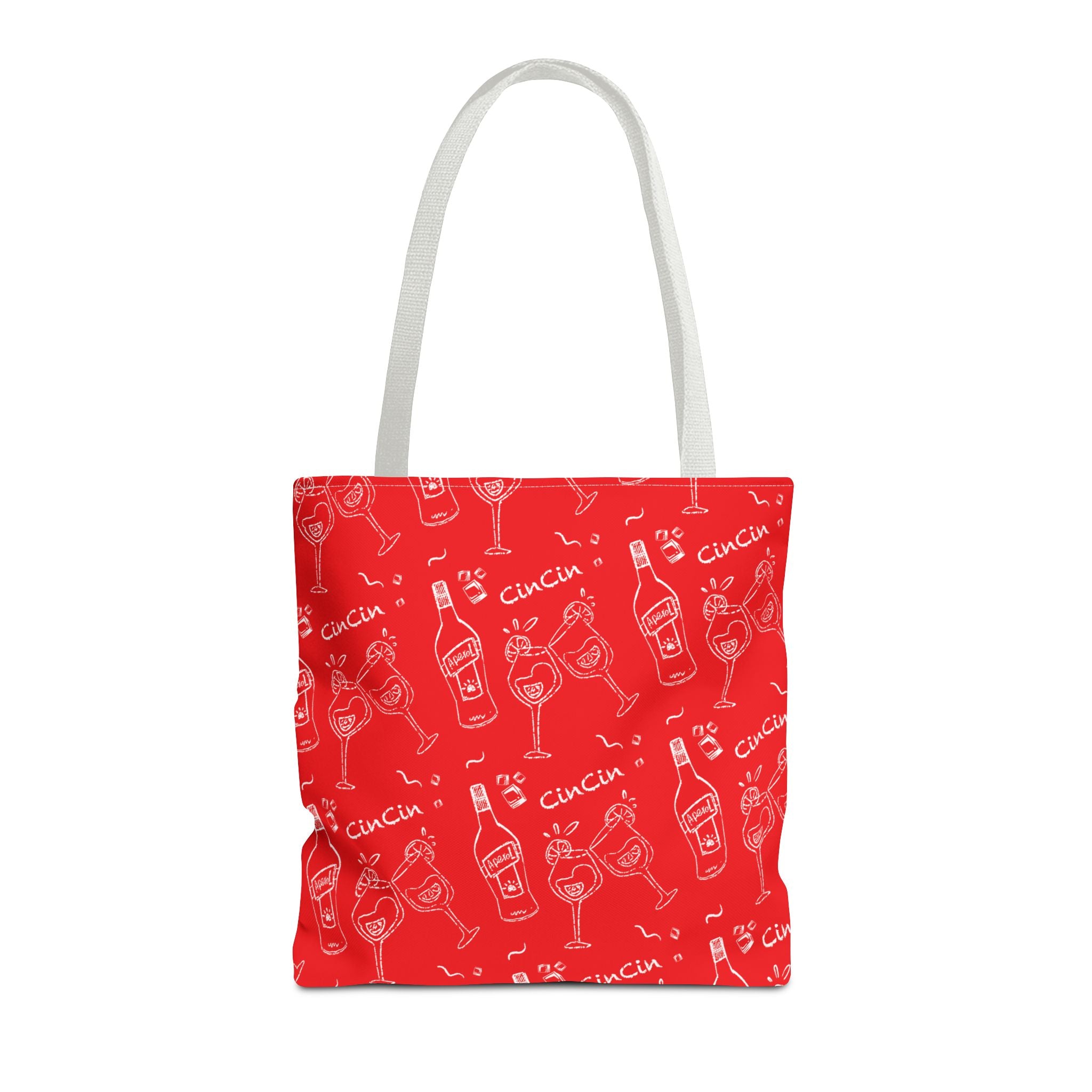 Cin Cin Tote Bag - Red Cin Cin Inspired Design