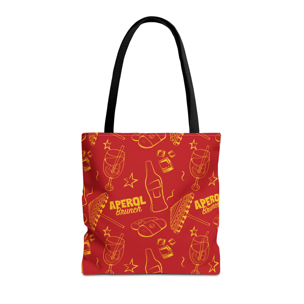 Aperol Brunch Tote Bag — Red Aperol Inspired Design