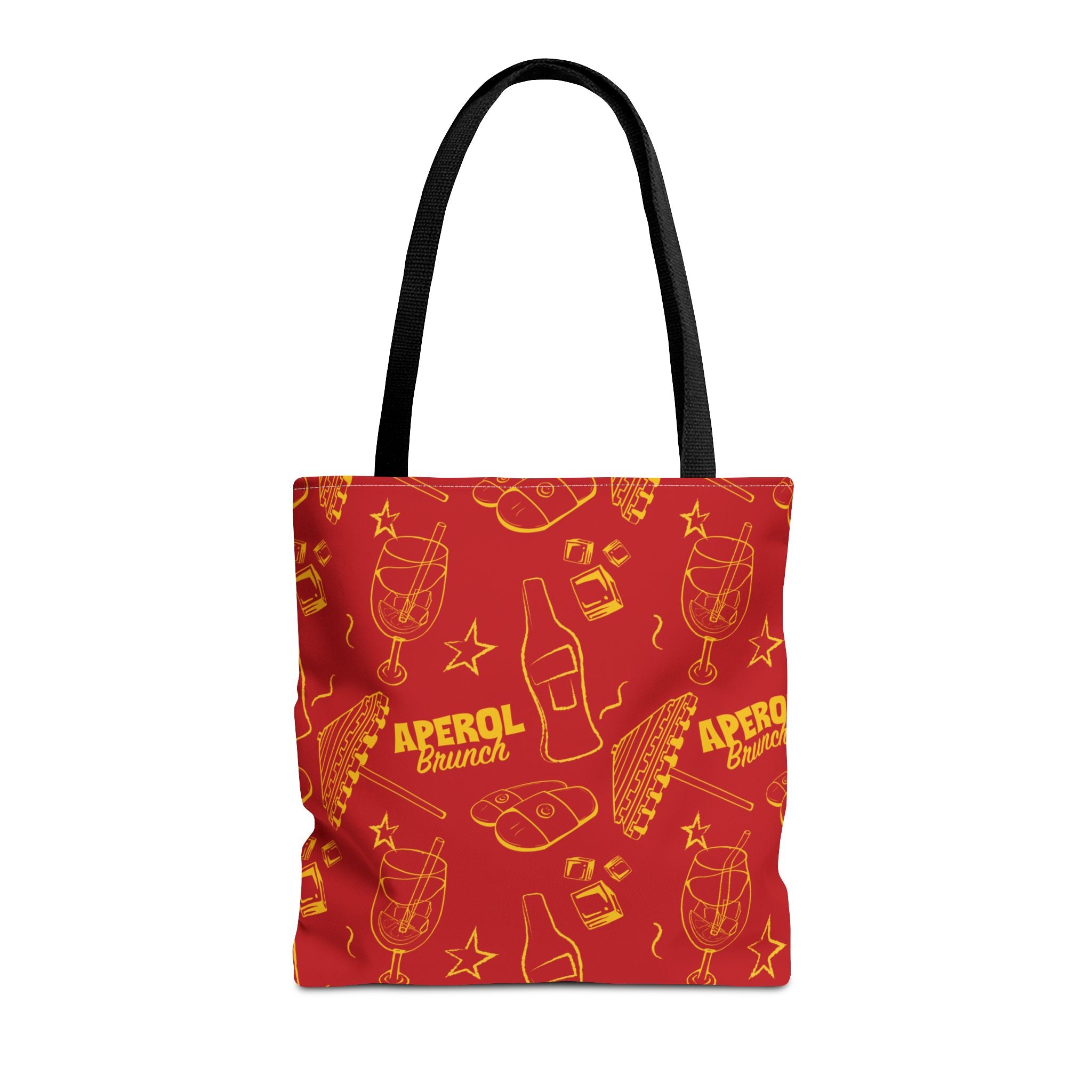 Aperol Brunch Tote Bag — Red Aperol Inspired Design