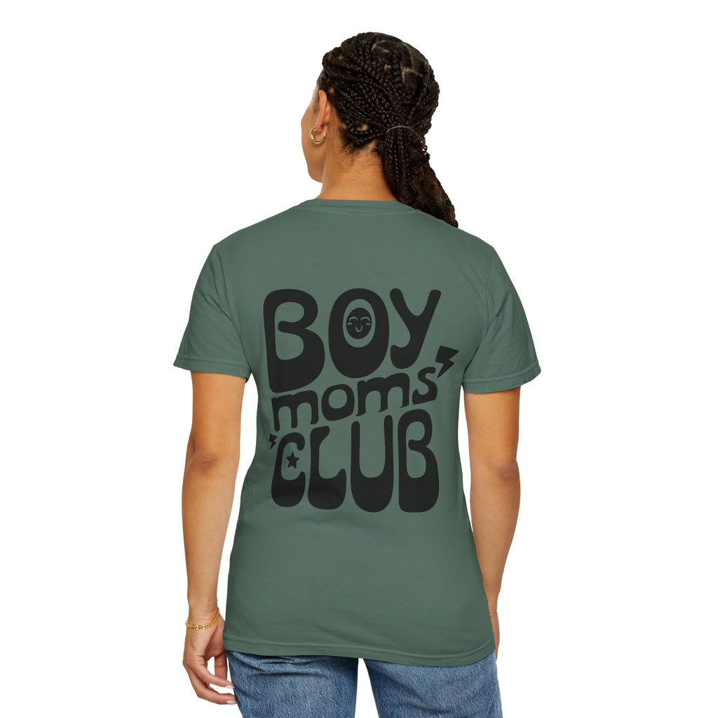 Boy Moms Club T‑Shirt — Retro Graphic Tee for Mothers of Boys
