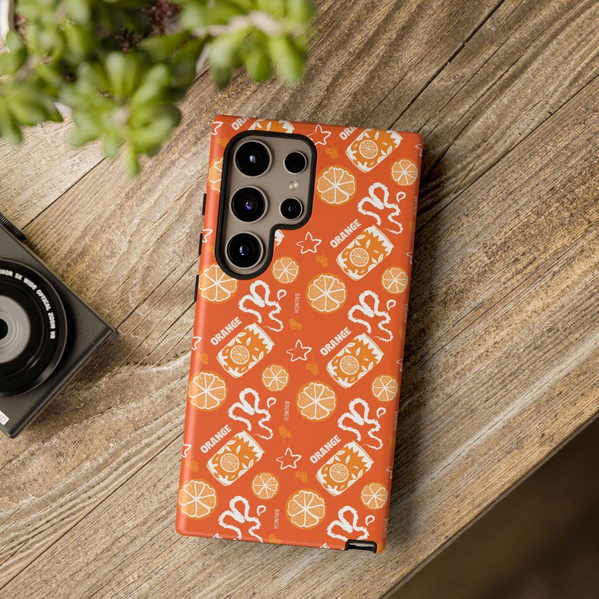 Orange Brunch Tough Phone Case – Orange Aperol Inspired Design