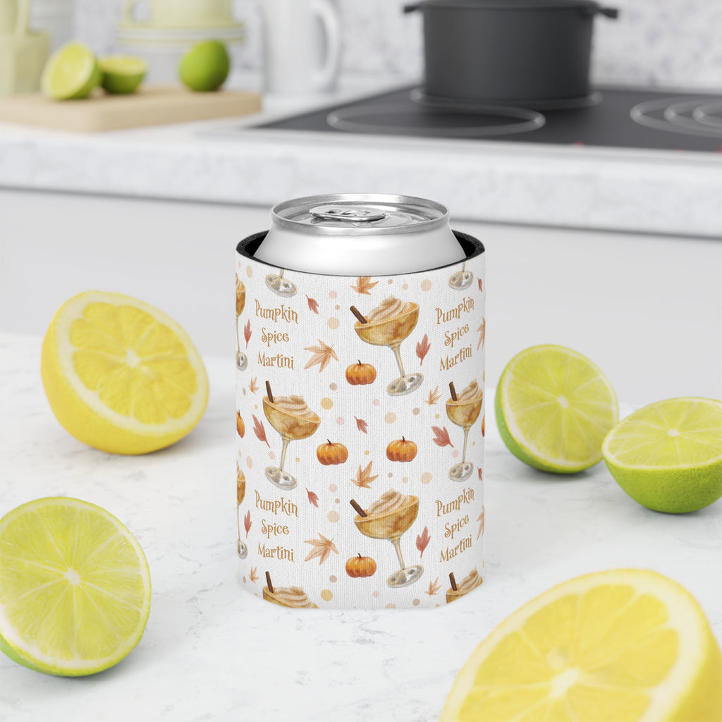 Pumpkin Spice Martini Can Cooler - White Pumpkin Collection Inspired Design