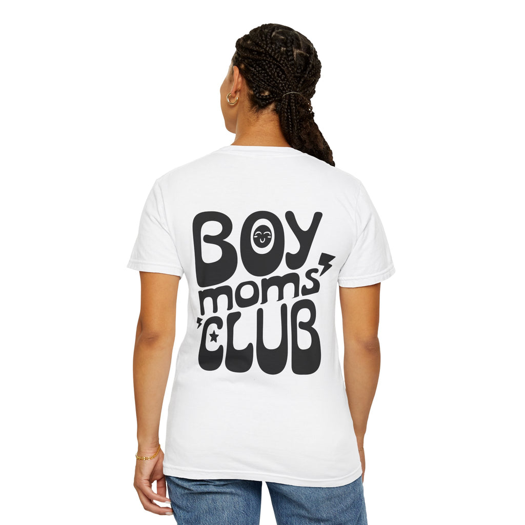Boy Moms Club T‑Shirt — Retro Graphic Tee for Mothers of Boys