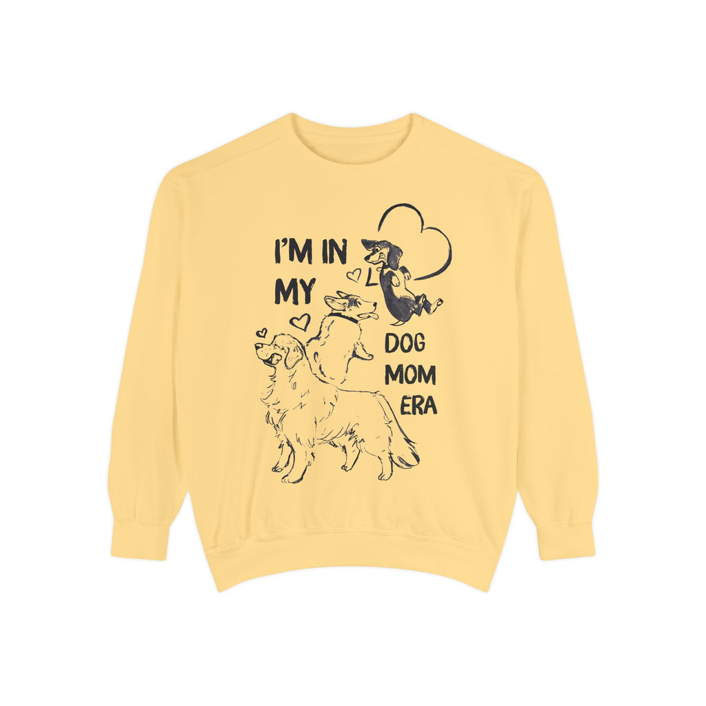 I’m In My Dog Mom Era Sweatshirt – Cozy Dog Mom Crewneck | Gift for Dog Lovers