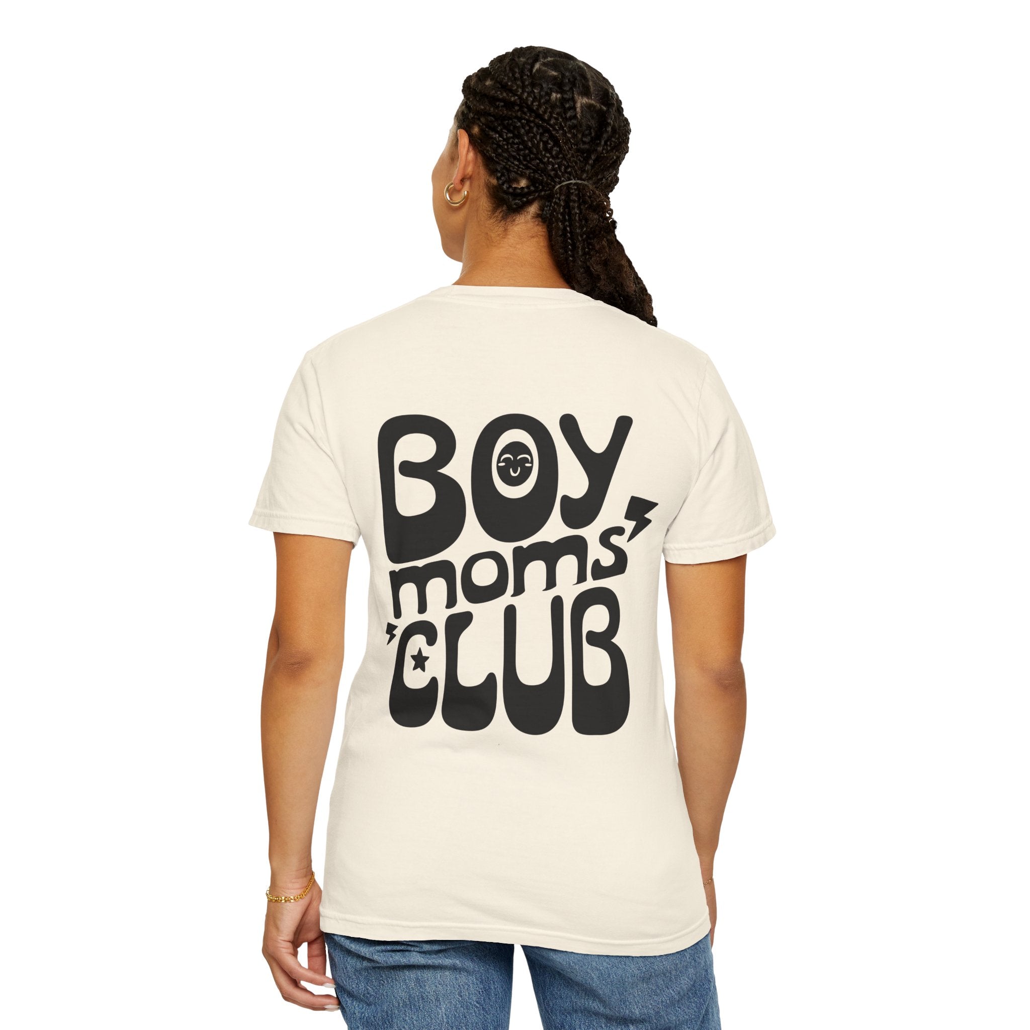 Boy Moms Club T‑Shirt — Retro Graphic Tee for Mothers of Boys