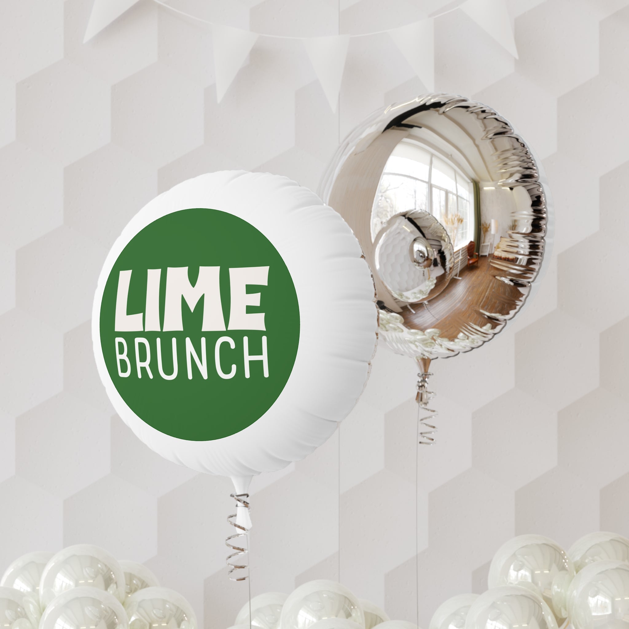 Lime Brunch Balloon – Aperol Inspired Brunch Decor