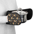 Pumpkin Spice Martini Double Oven Mitt — Black Pumpkin Collection Inspired Design