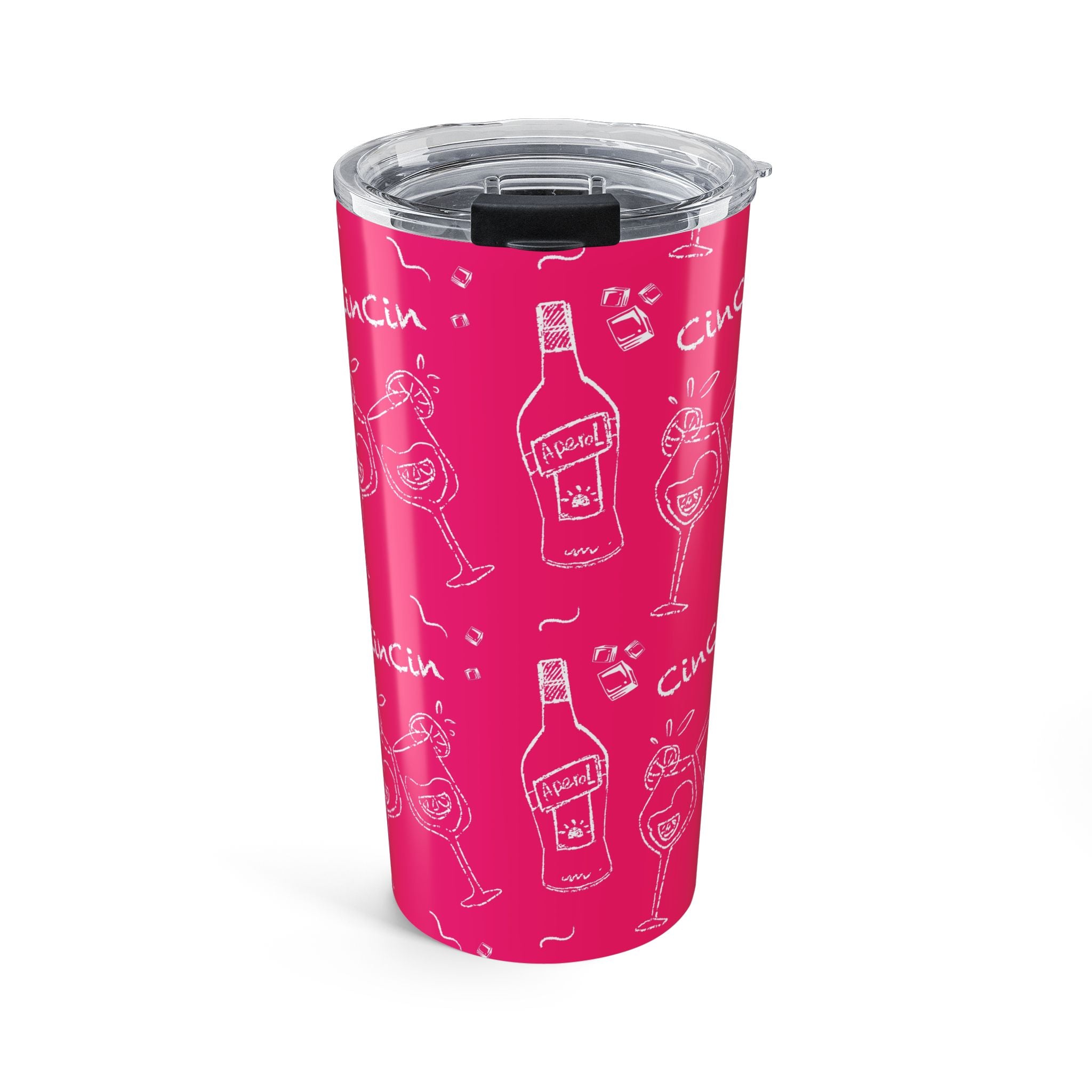 Cin Cin 20oz Tumbler - Pink Aperol Inspired Design
