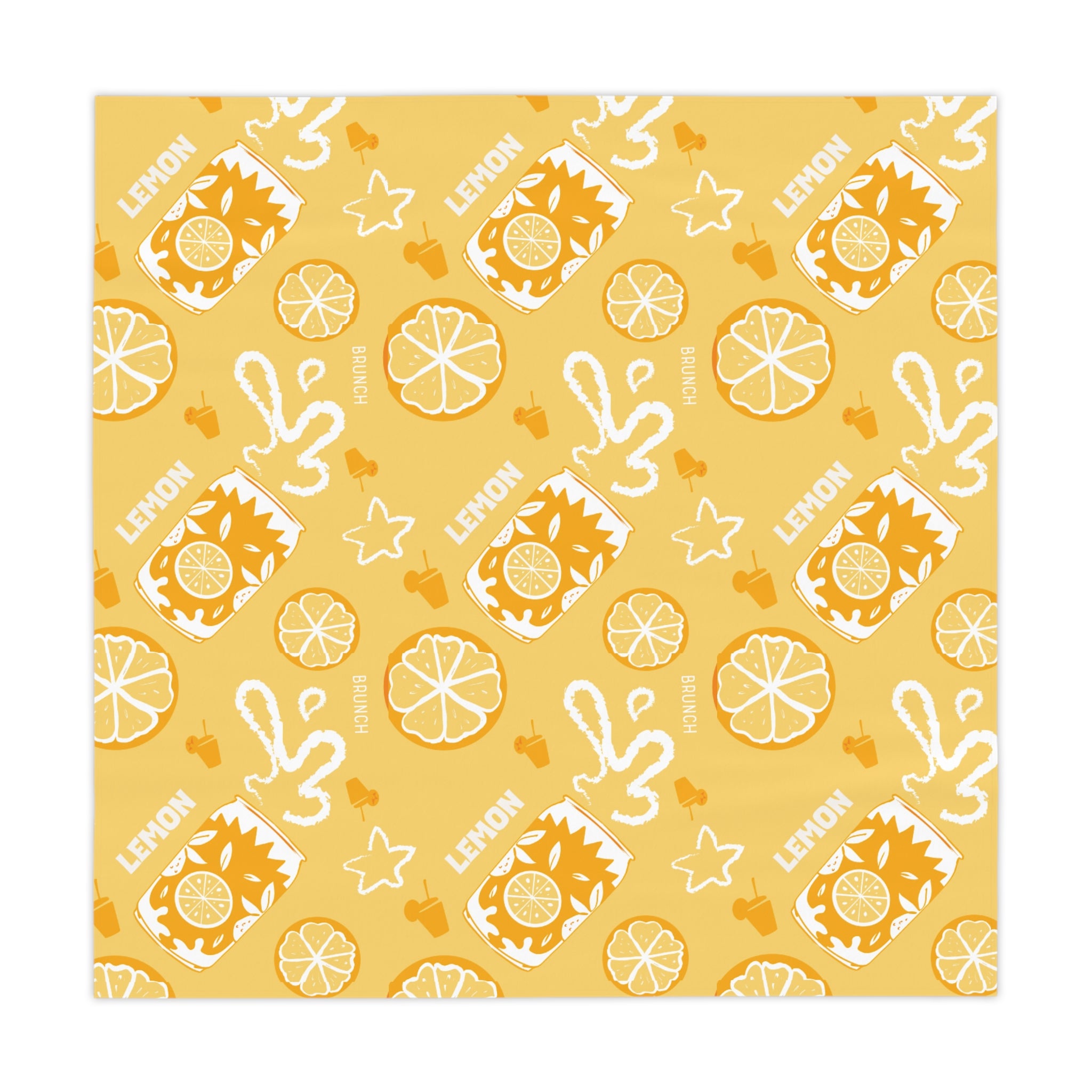 Lemon Brunch Collection Tablecloth — Lemon Brunch Inspired Design