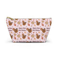 Apple Cider Old Fashioned Accessory Pouch  — Light Pink Apple Cider Collection Inspired Design