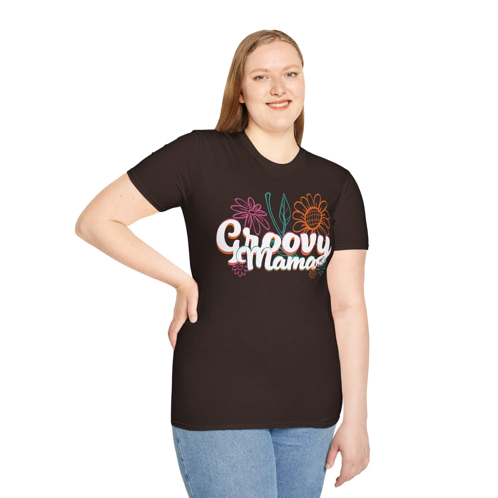 Groovy Mama | Softstyle T-shirt