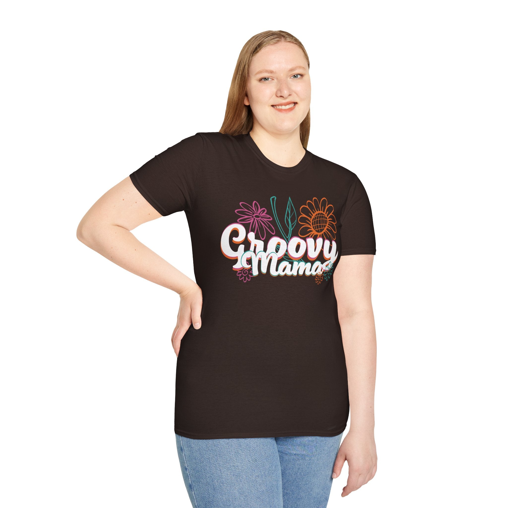 Groovy Mama | Softstyle T-shirt