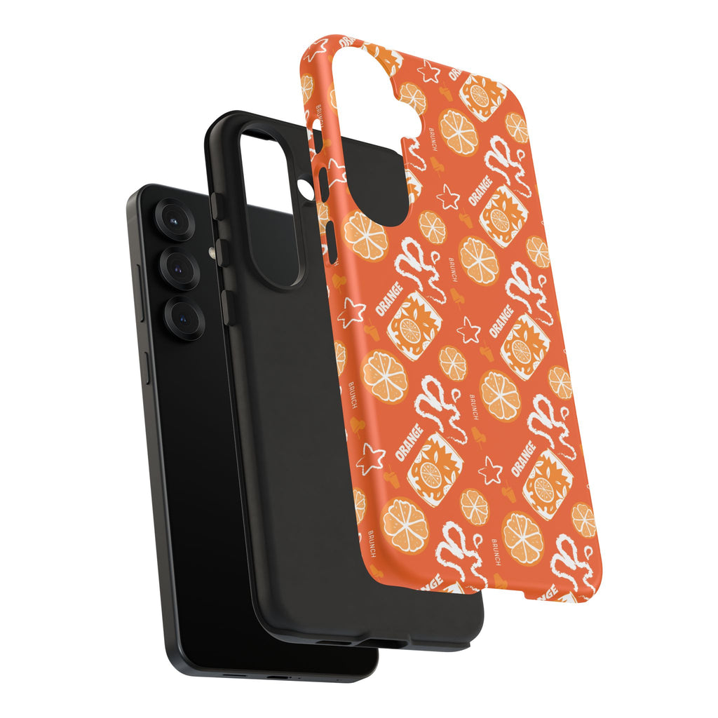 Orange Brunch Tough Phone Case – Orange Aperol Inspired Design
