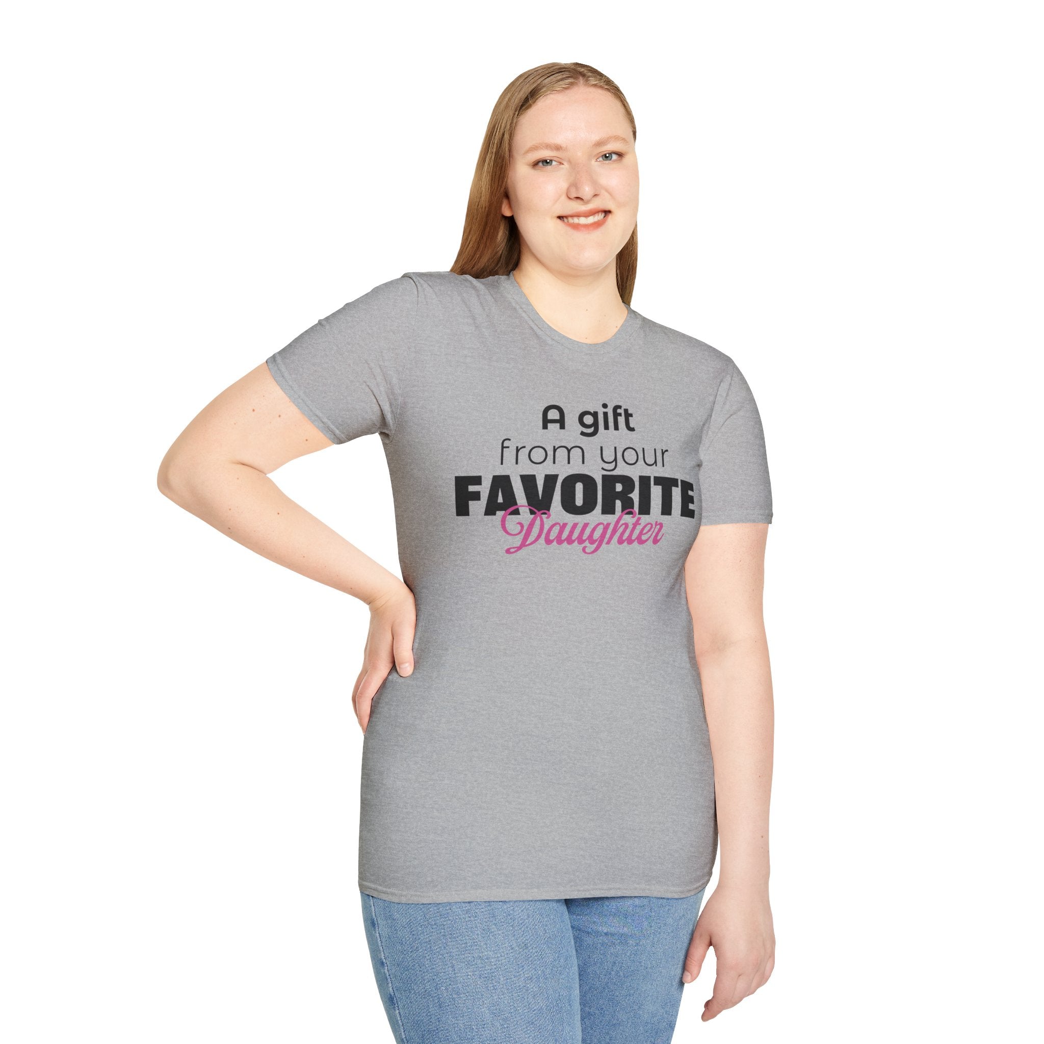 A Gift From Your Favorite Daughter T-Shirt – Funny Mom Gift for Mother’s Day