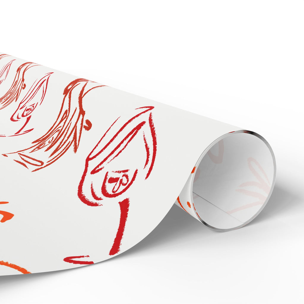 Brunch Spritz Peel Wrapping Paper Roll — White Brunch Collection Inspired Design